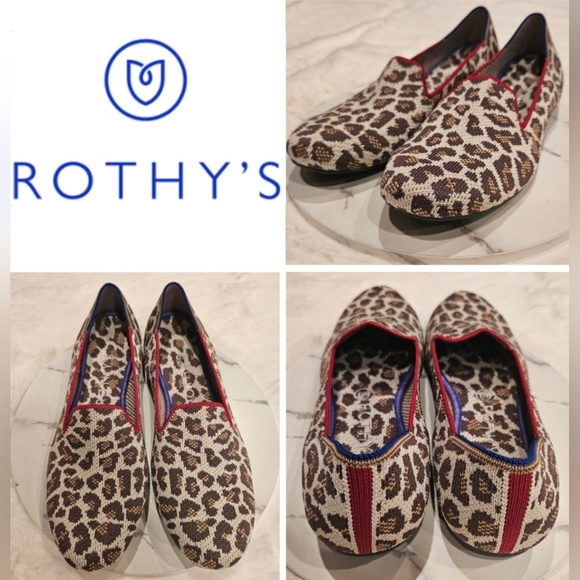 Rothy's Shoes - NWOT Rothy's The Loafer Pale Cat Textile Flats women's US size 7.5